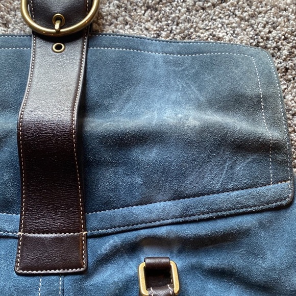 authentic coach suede bag - Picture 5 of 6